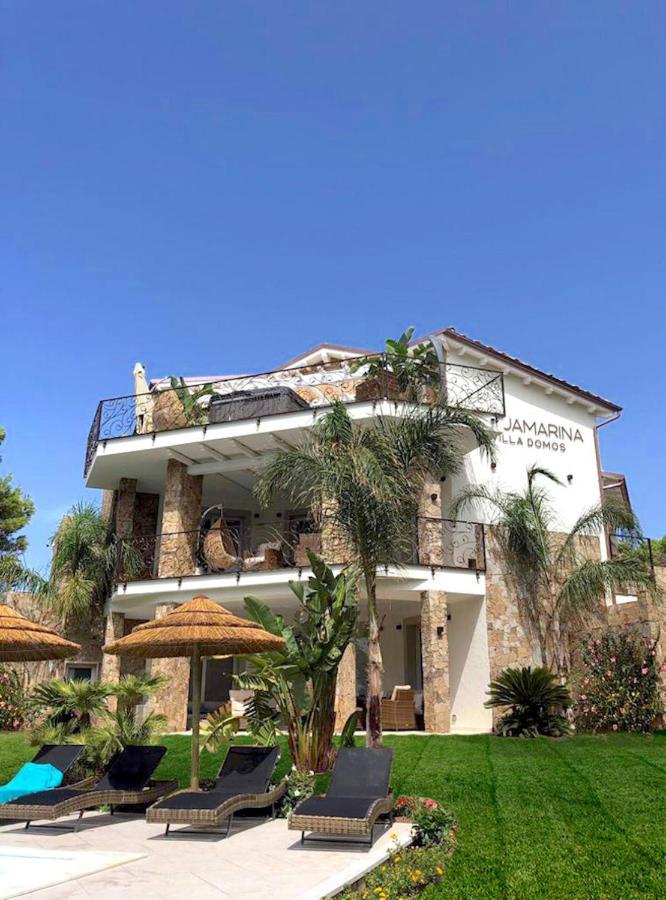 Villa Aquamarina Pavoncella Rossa Porto Pino Buitenkant foto