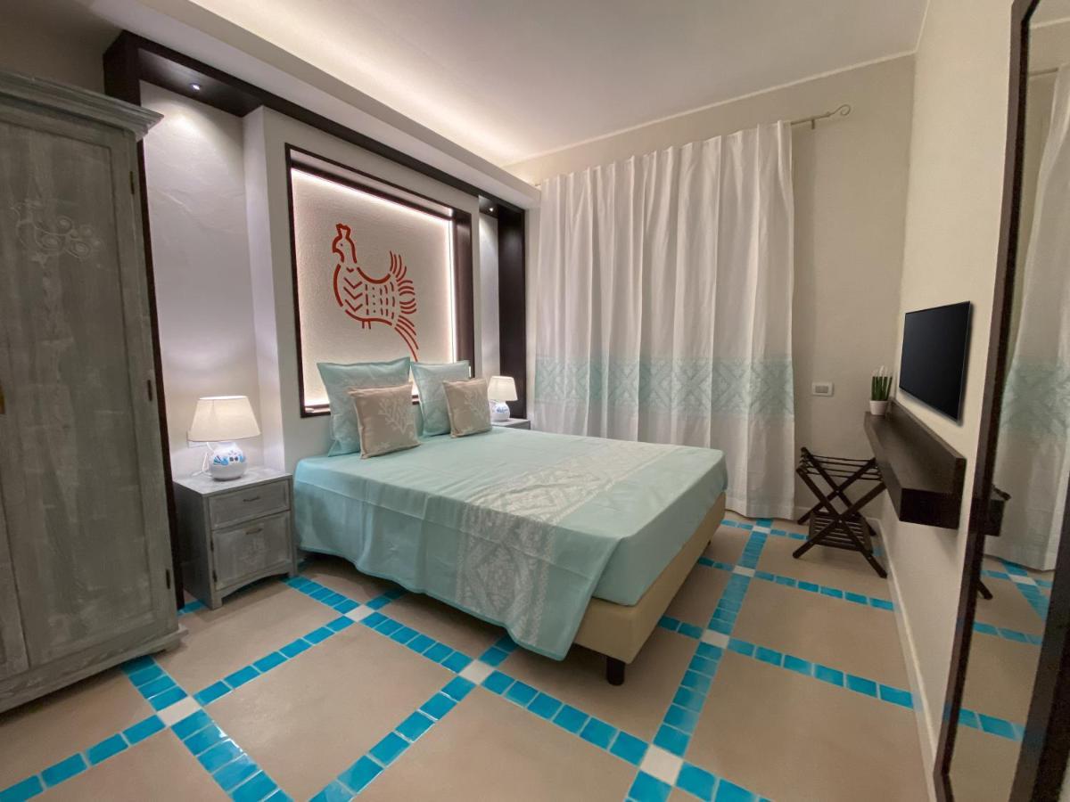 Villa Aquamarina Pavoncella Rossa Porto Pino Buitenkant foto